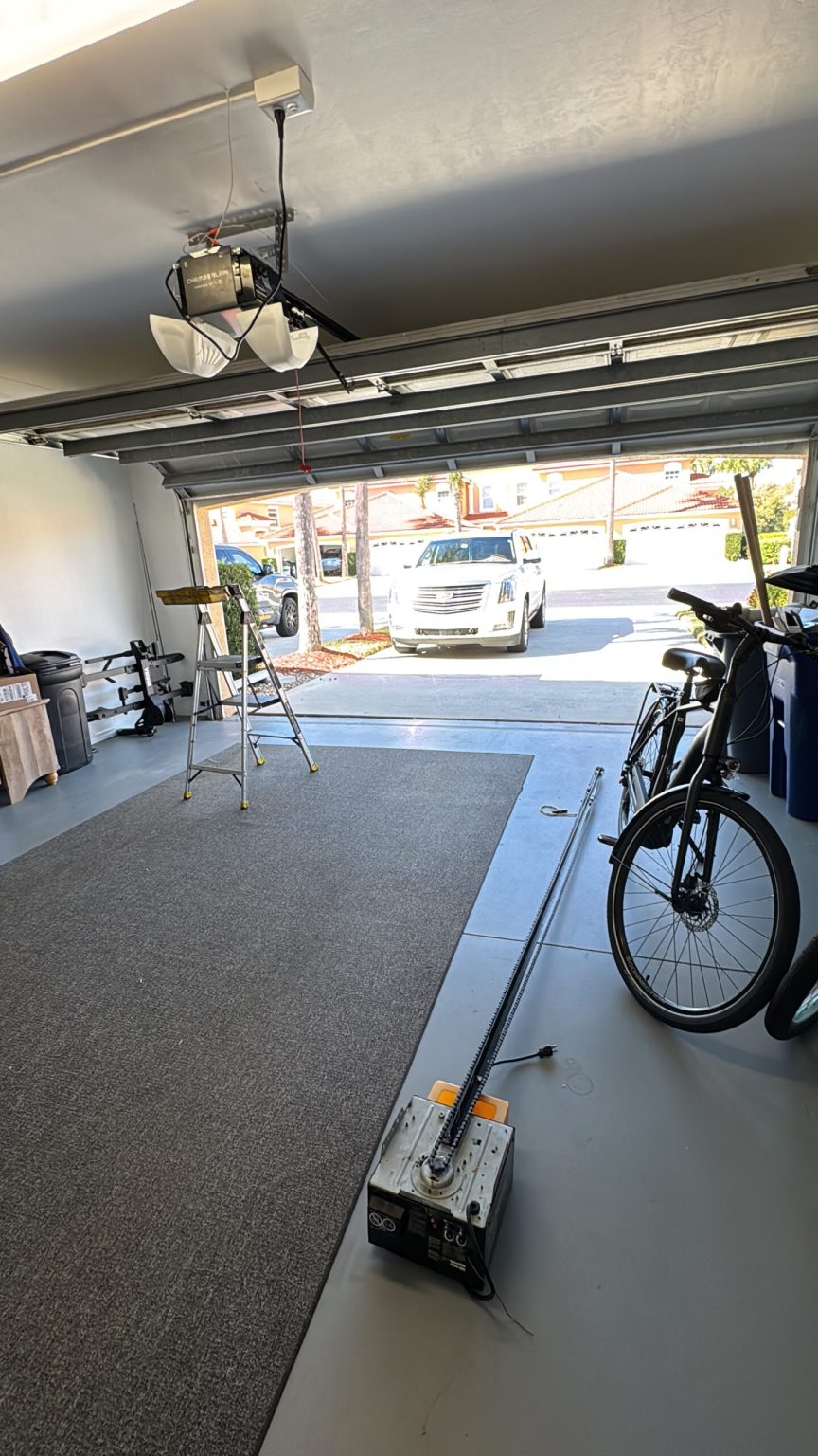 fall garage door preparation